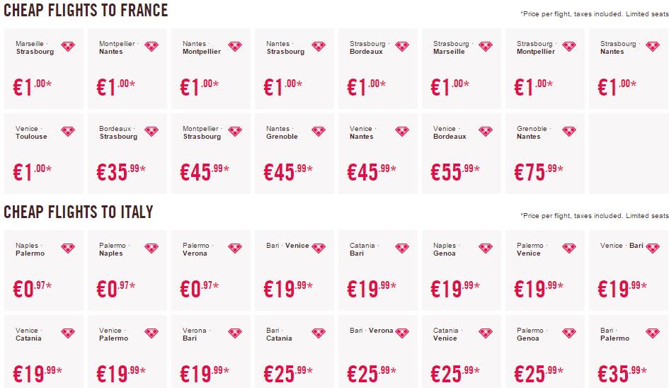 Авіакомпанія Volotea пропонує квитки за 1€!