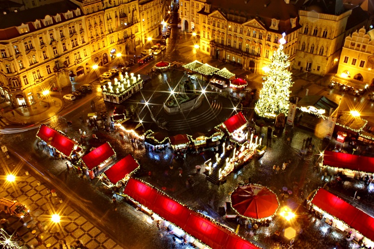 Christmas at Old Town Square, Prague, Czech Republic