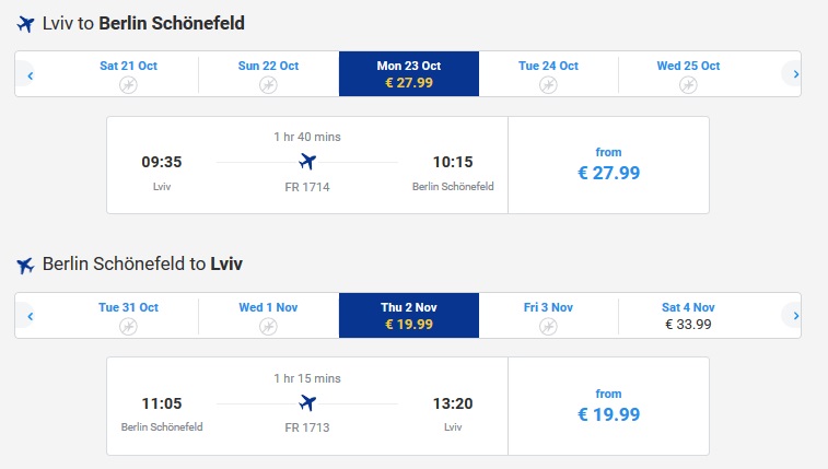 lviv-berlin-ryanair